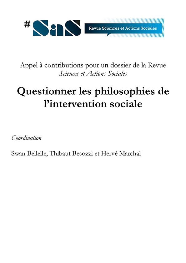 Questionner les philosophies de l’intervention sociale