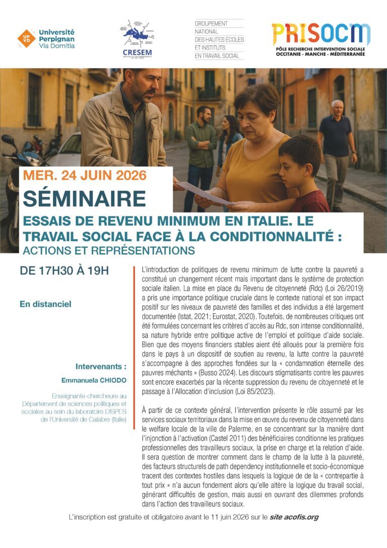 Séminaire CRESEM-GNHEITS du Jeudi 24 juin 2026