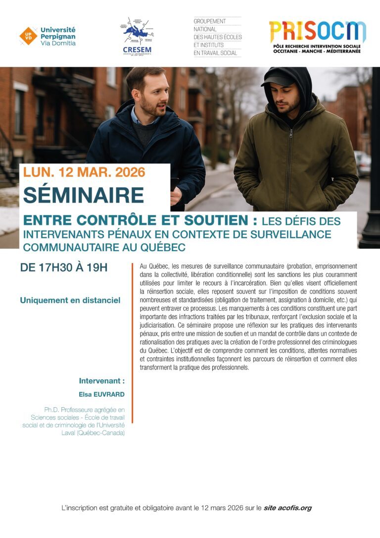 Séminaire CRESEM-GNHEITS du Lundi 12 mars 2026